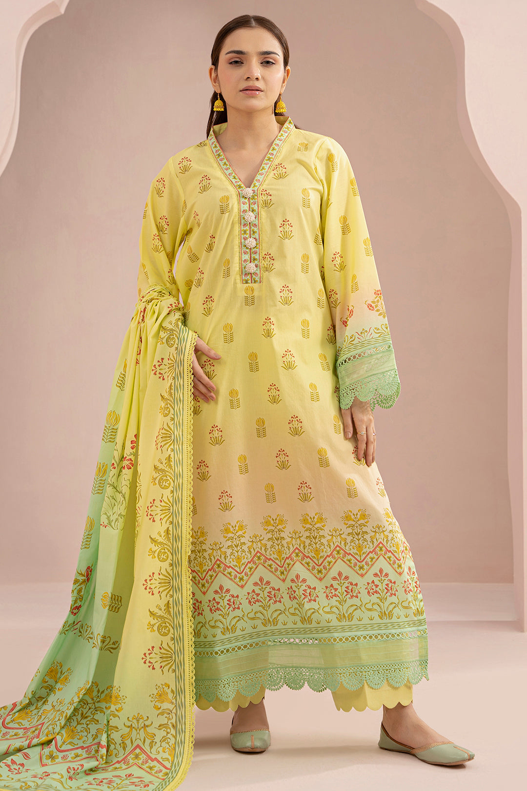 Shirt Shalwar Dupatta - 0518