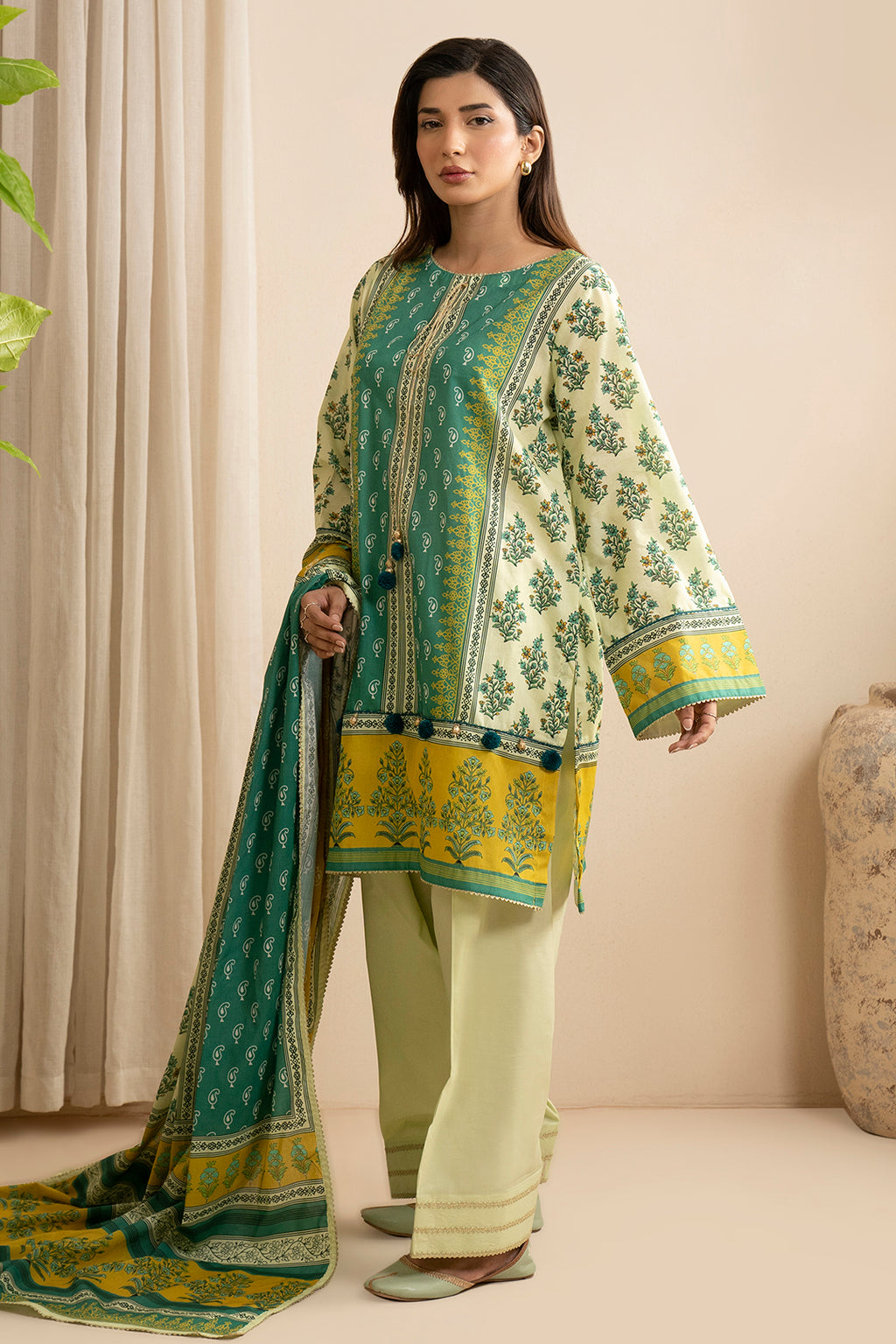 Shirt Shalwar Dupatta - 0566