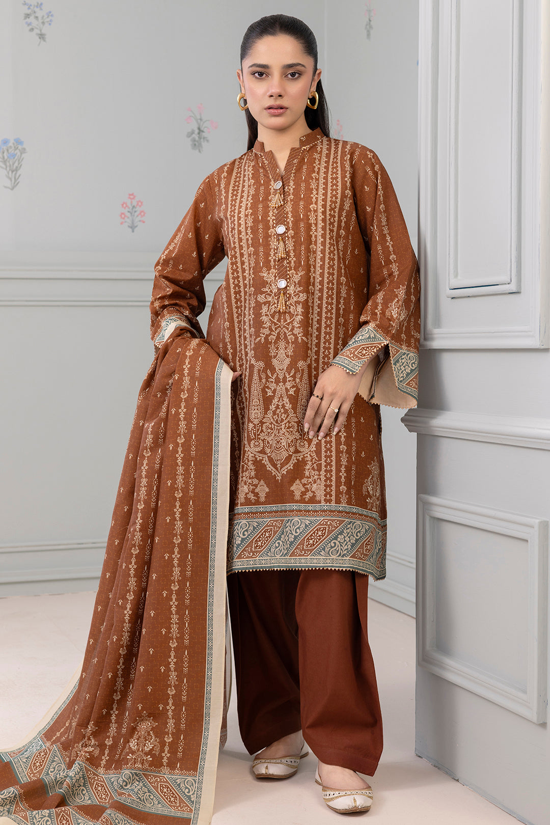 Shirt Shalwar Dupatta - 0568