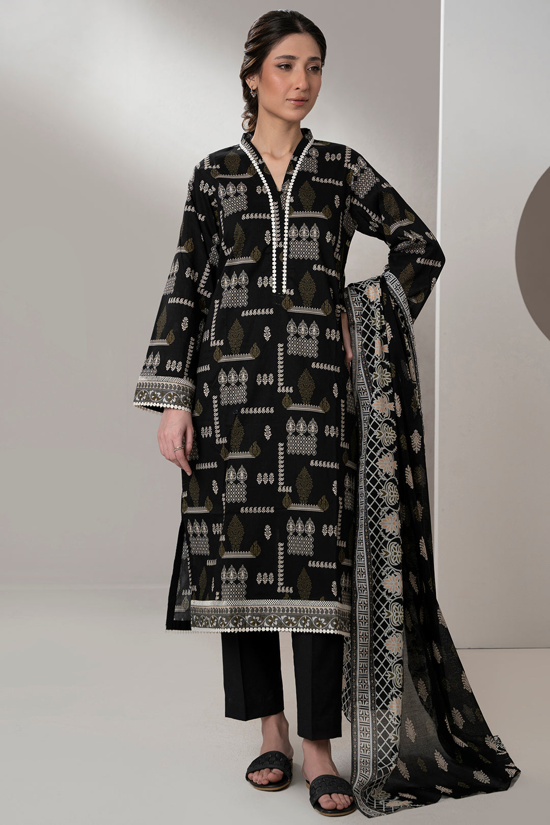 Shirt Shalwar Dupatta - 0570