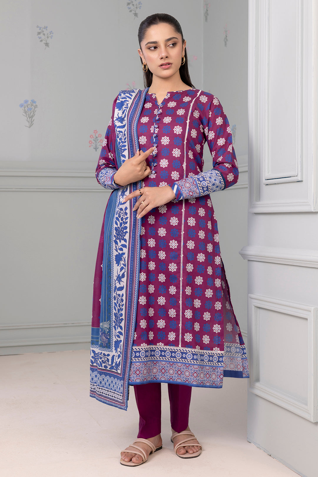 Shirt Shalwar Dupatta - 0571