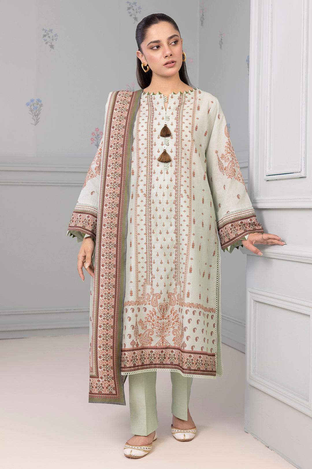 Shirt Shalwar Dupatta - 0572