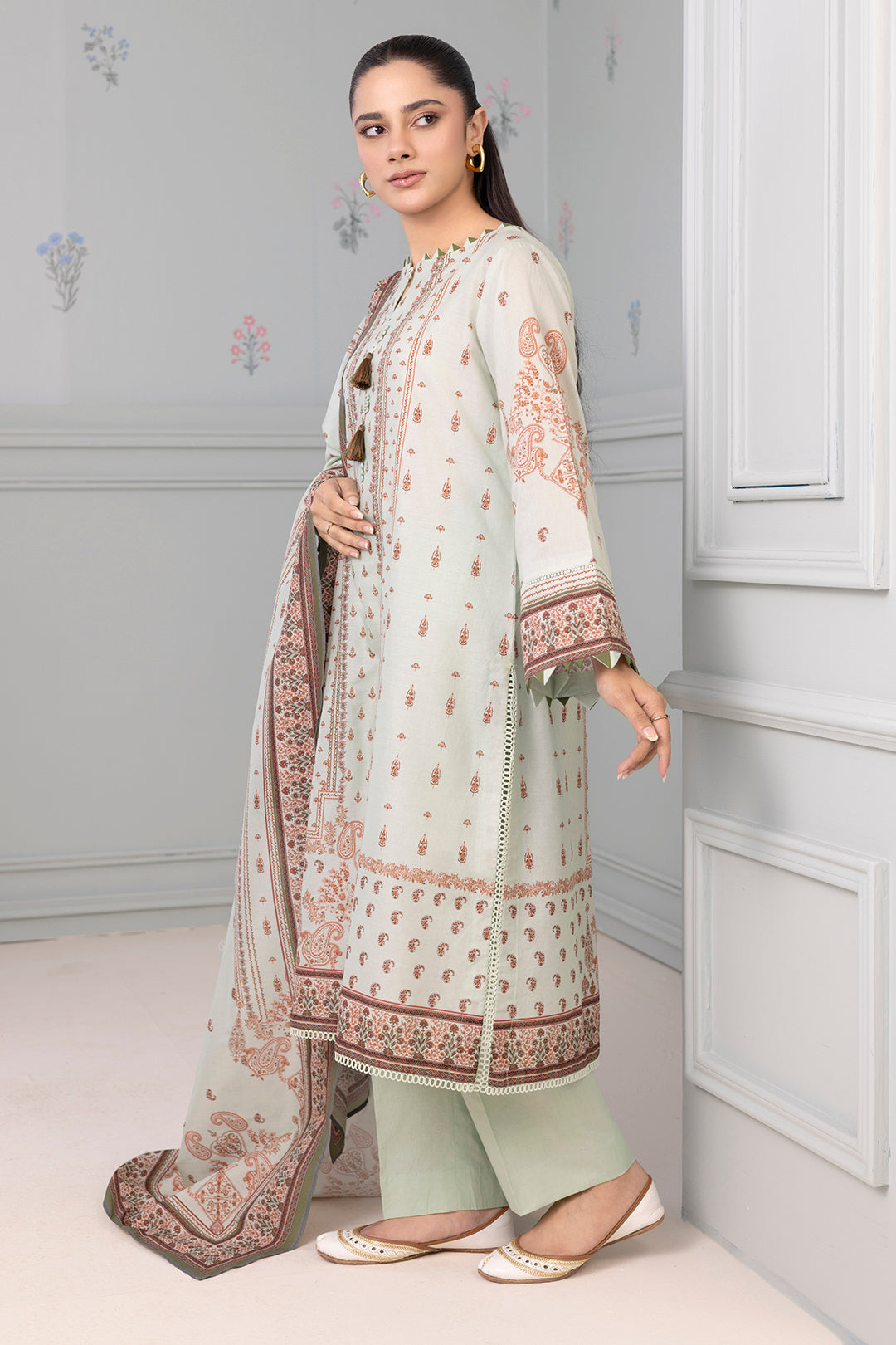 Shirt Shalwar Dupatta - 0572