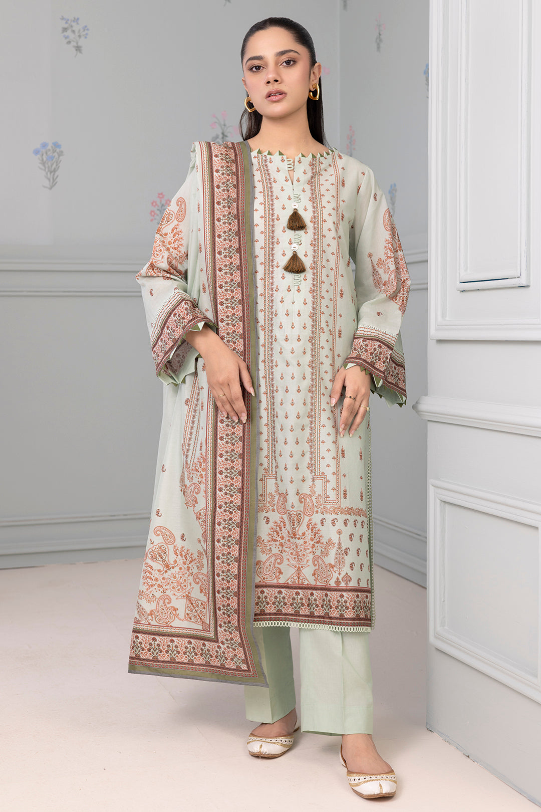 Shirt Shalwar Dupatta - 0572