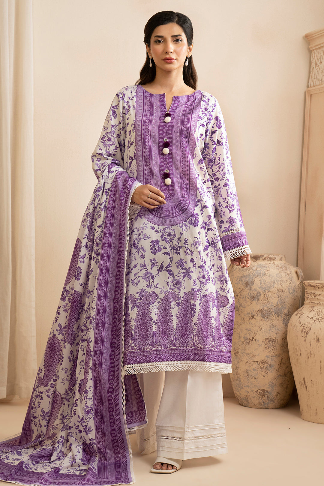Shirt Shalwar Dupatta - 0576