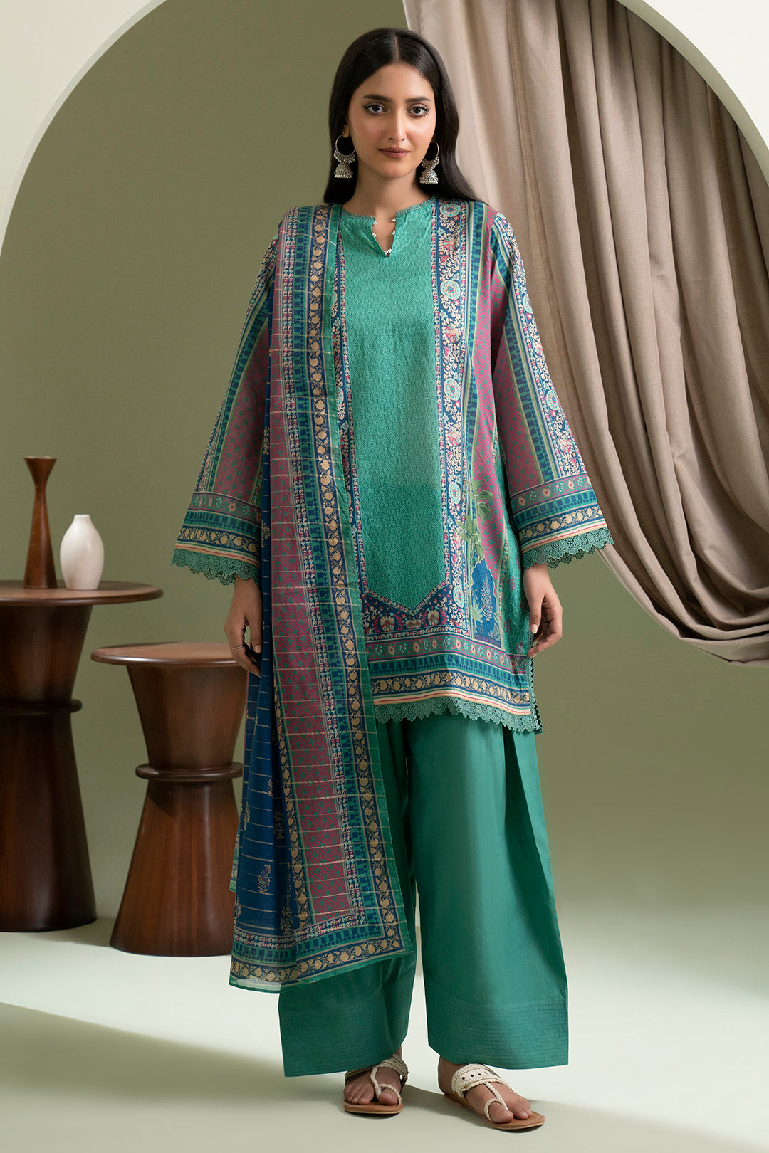 Shirt Shalwar Dupatta - 0580