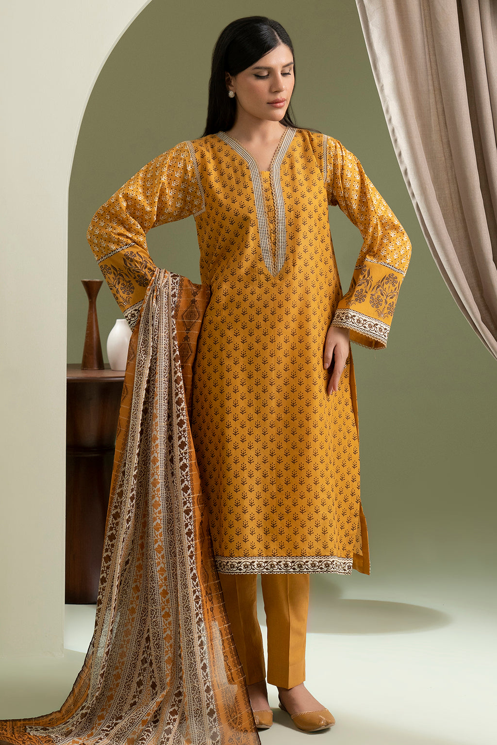 Shirt Shalwar Dupatta - 0581
