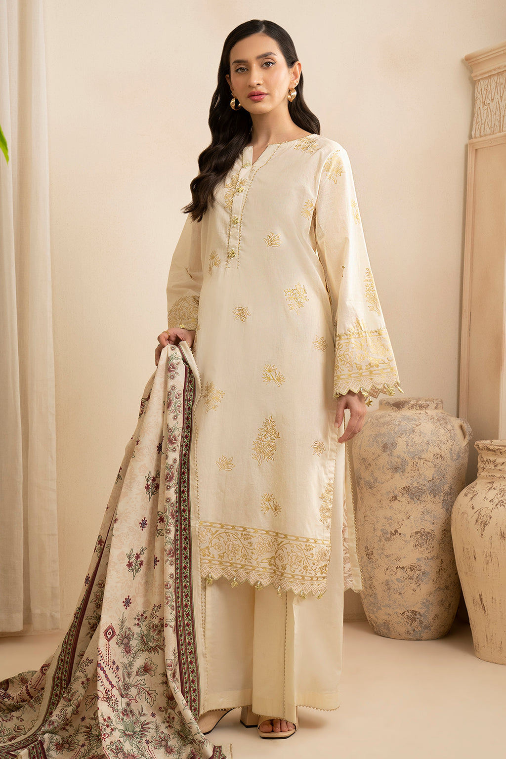 Shirt Shalwar Dupatta - 0585