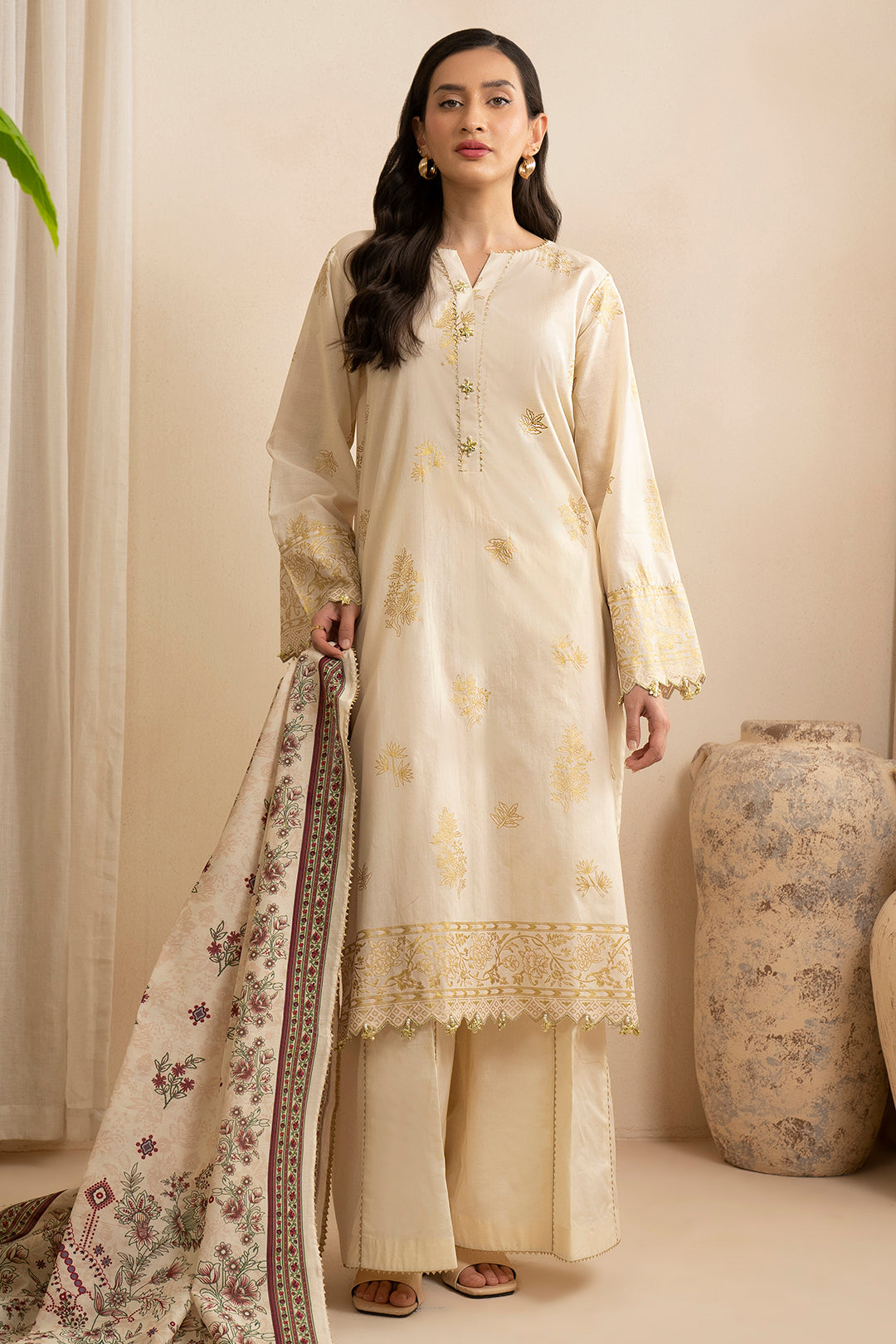 Shirt Shalwar Dupatta - 0585