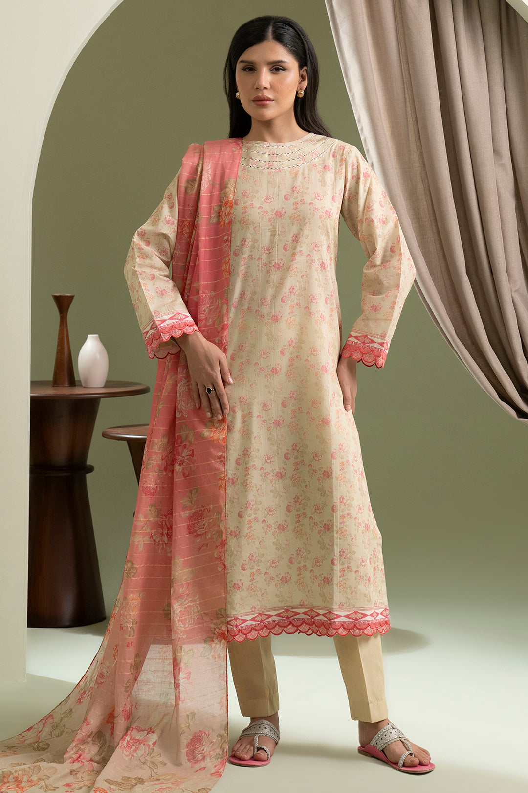 Shirt Shalwar Dupatta - 0587