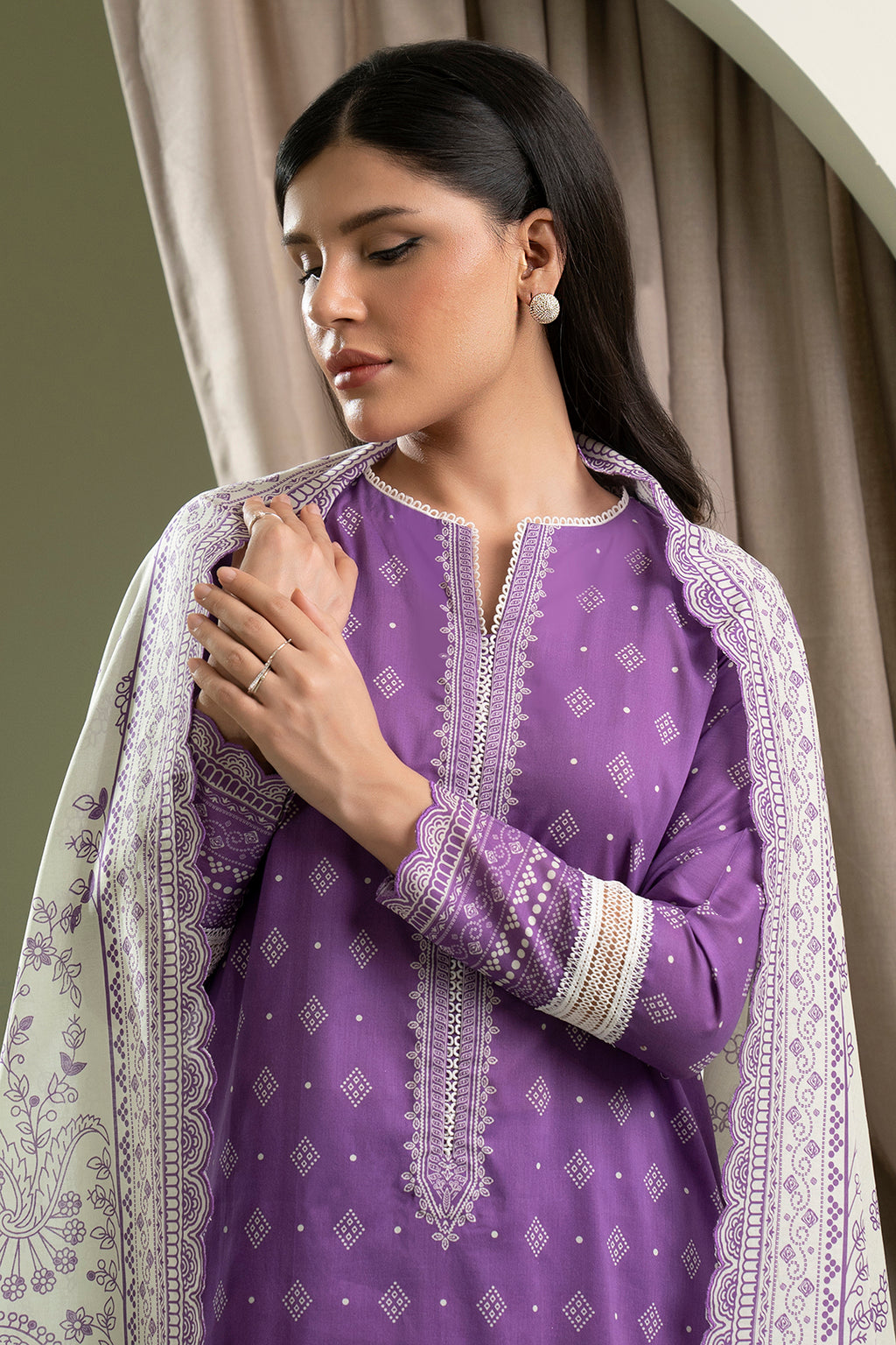 Shirt Shalwar Dupatta - 0589