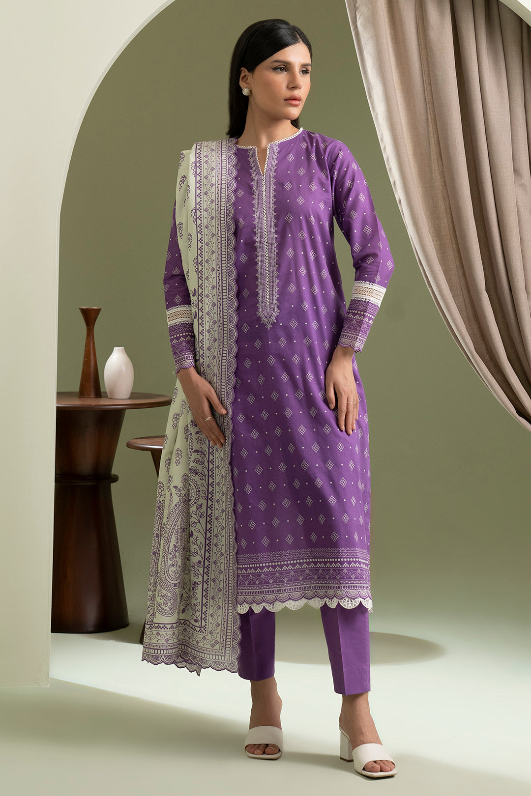 Shirt Shalwar Dupatta - 0589