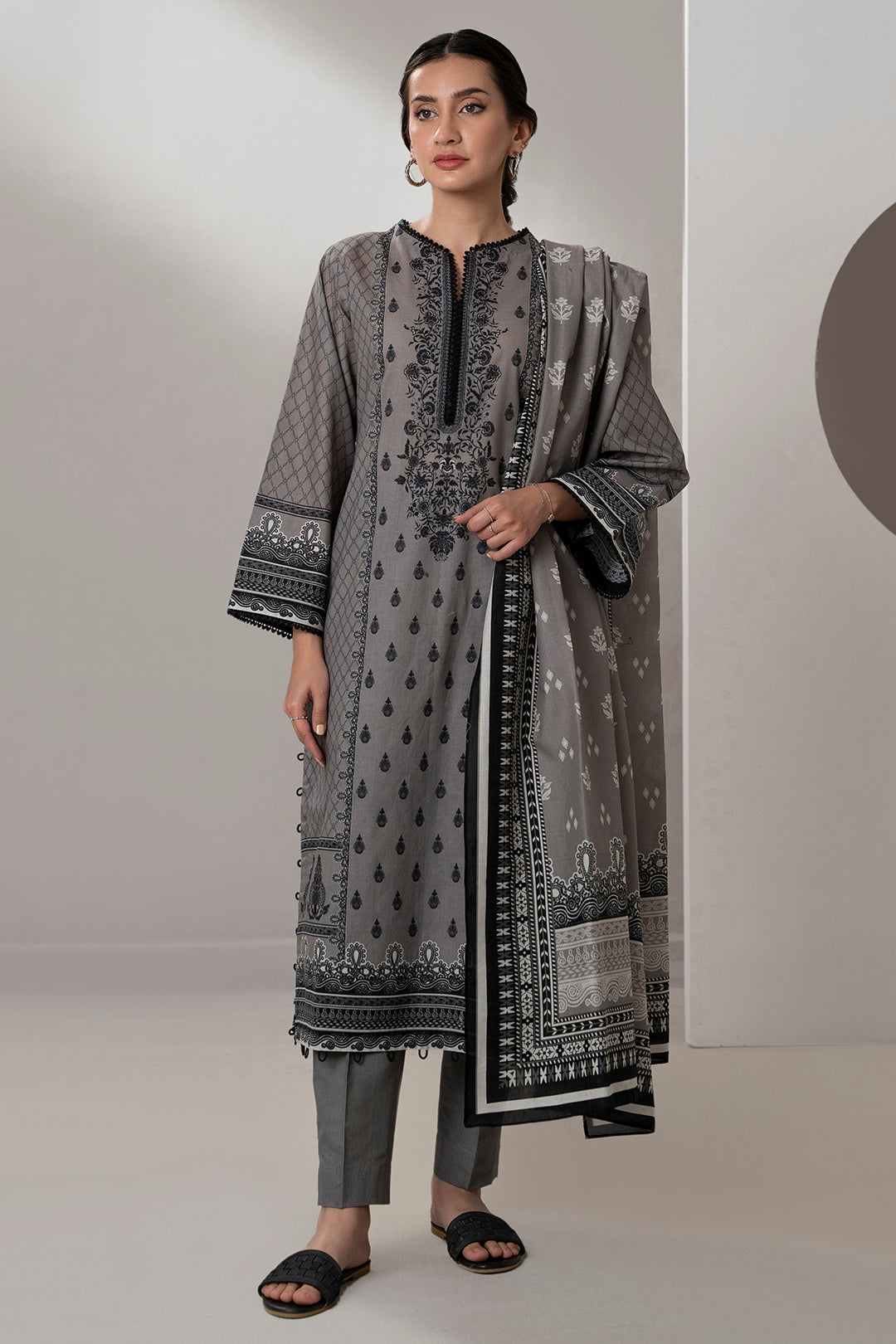 Shirt Shalwar Dupatta - 0651