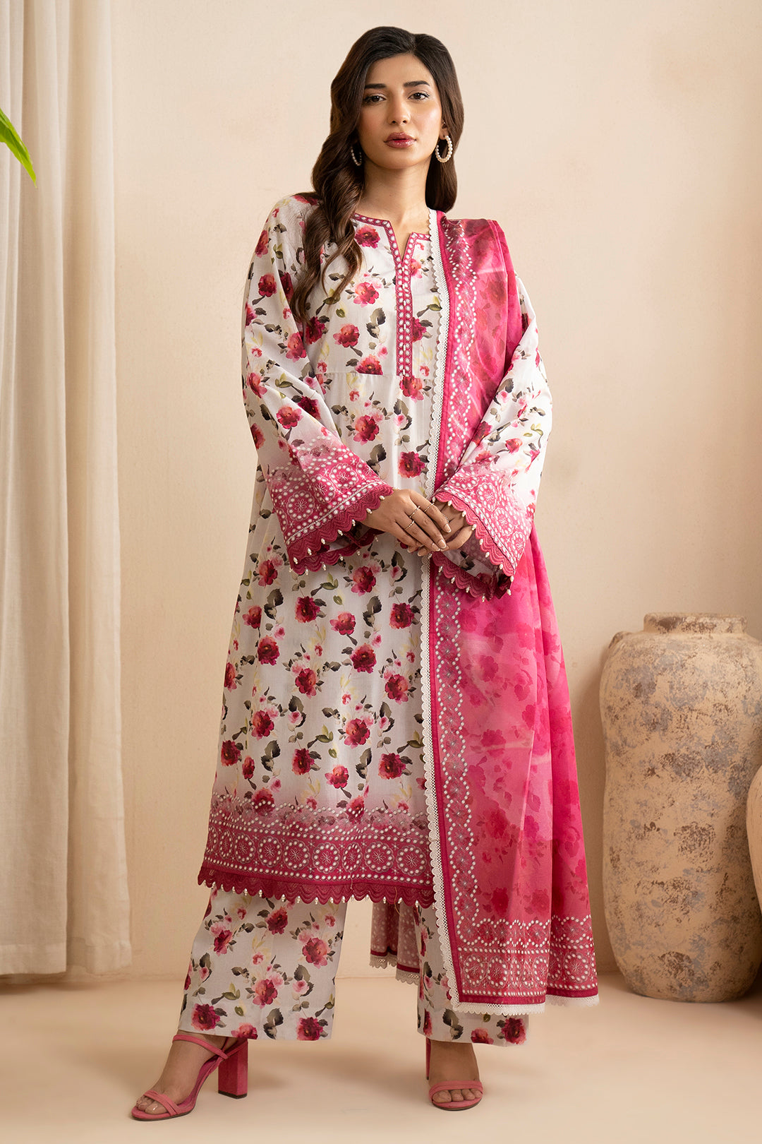 Shirt Shalwar Dupatta - 0668