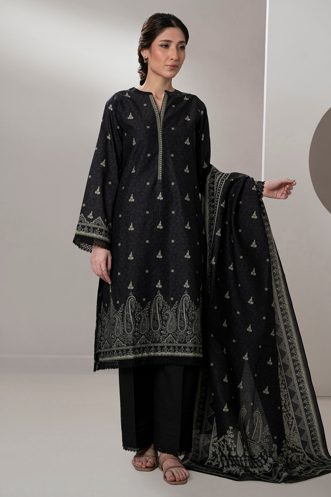 Shirt Shalwar Dupatta - 0654