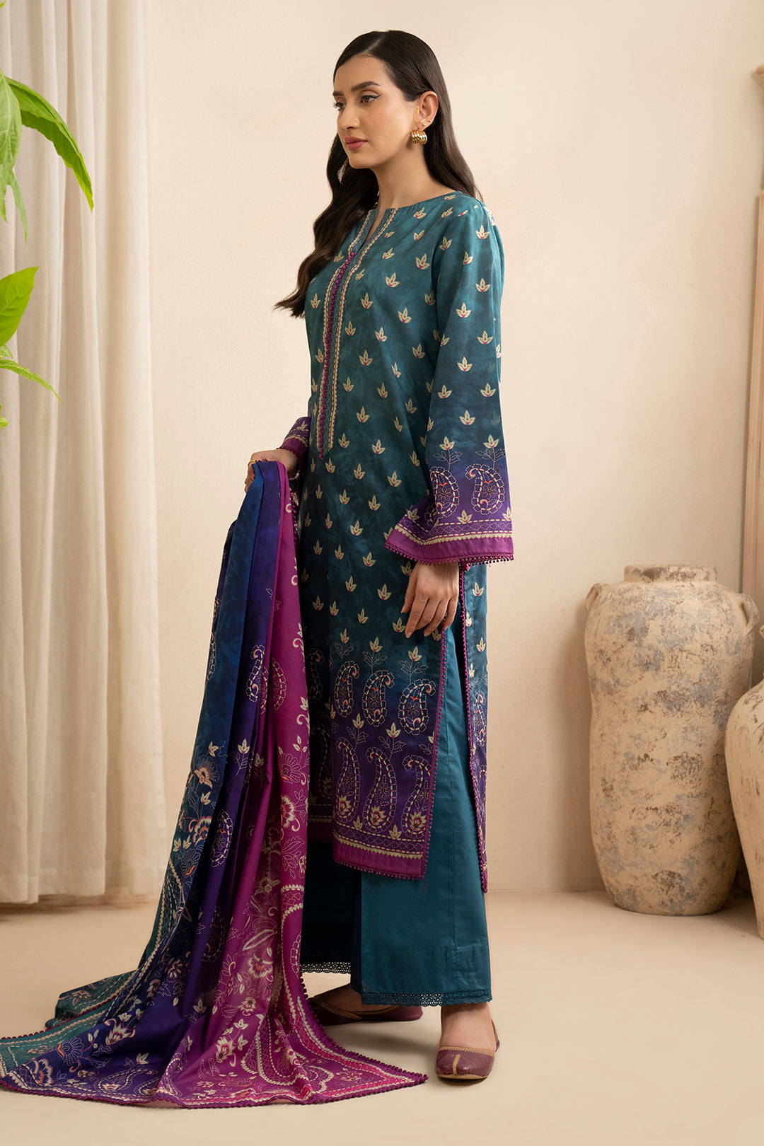 Shirt Shalwar Dupatta - 0655
