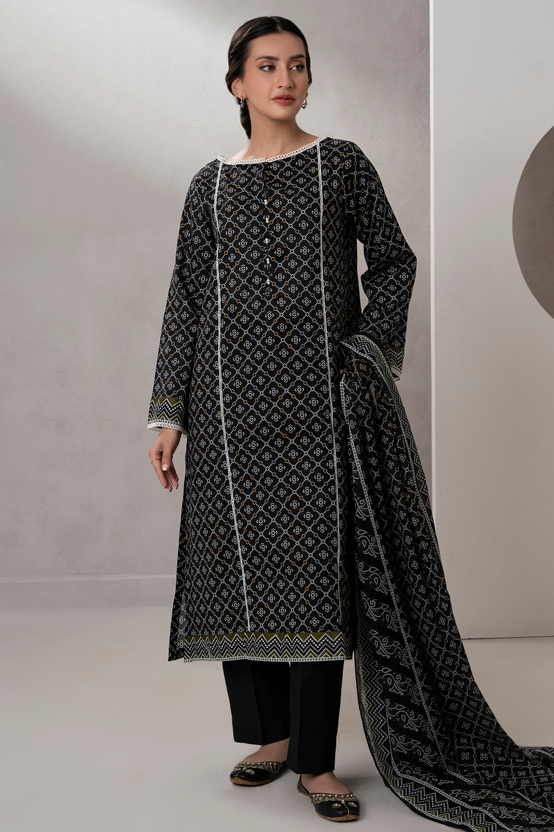 Shirt Shalwar Dupatta - 0658