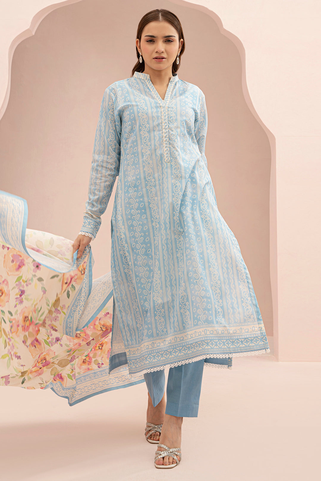 Shirt Shalwar Dupatta - 0663