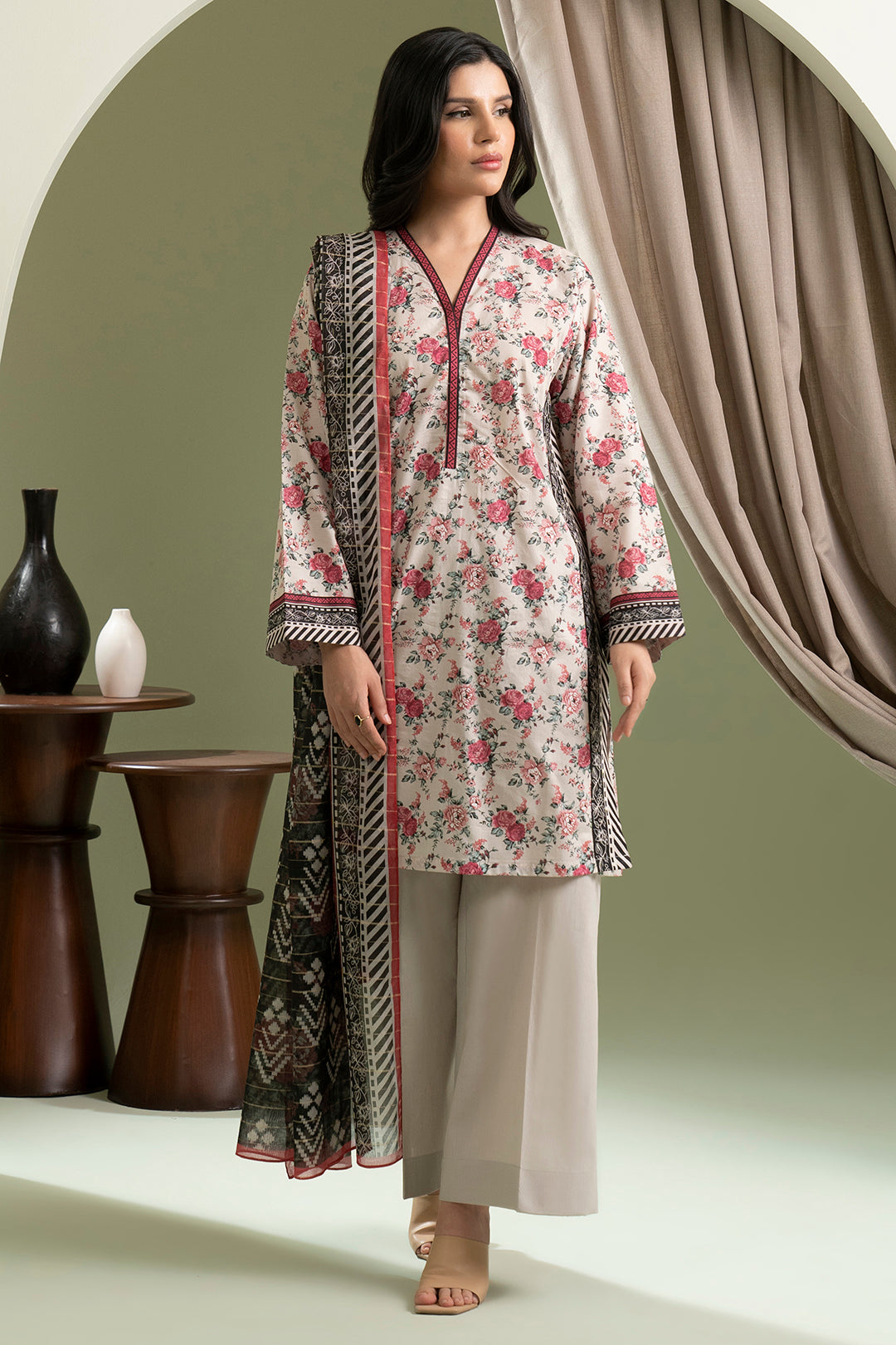 Shirt Shalwar Dupatta - 0665