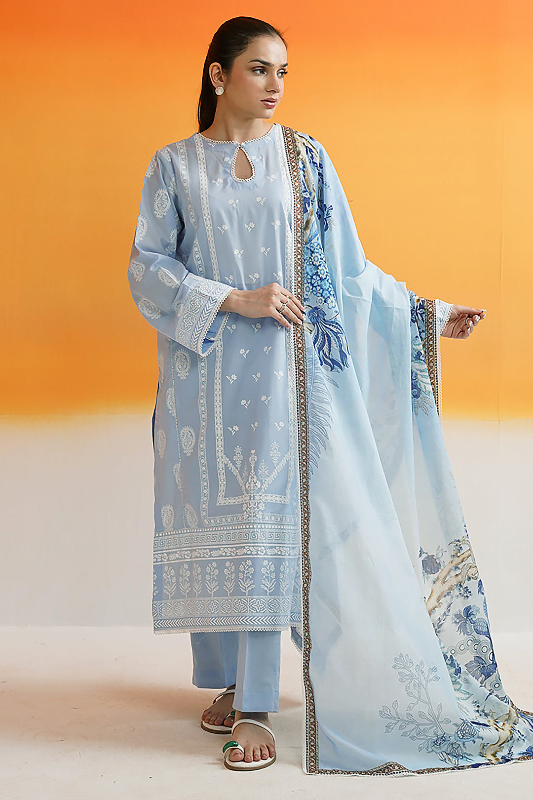 Shirt Shalwar Dupatta - 0666