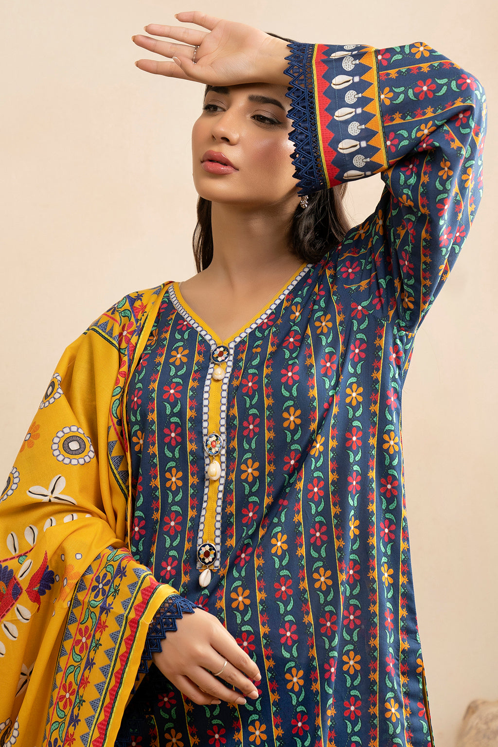 Shirt Shalwar Dupatta - 0653