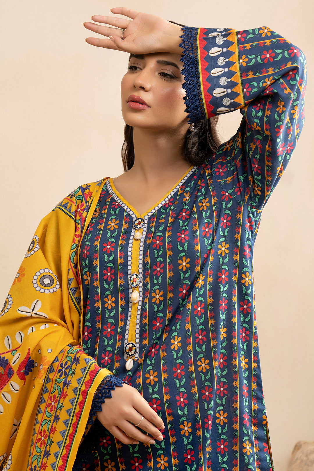 Shirt Shalwar Dupatta - 0653