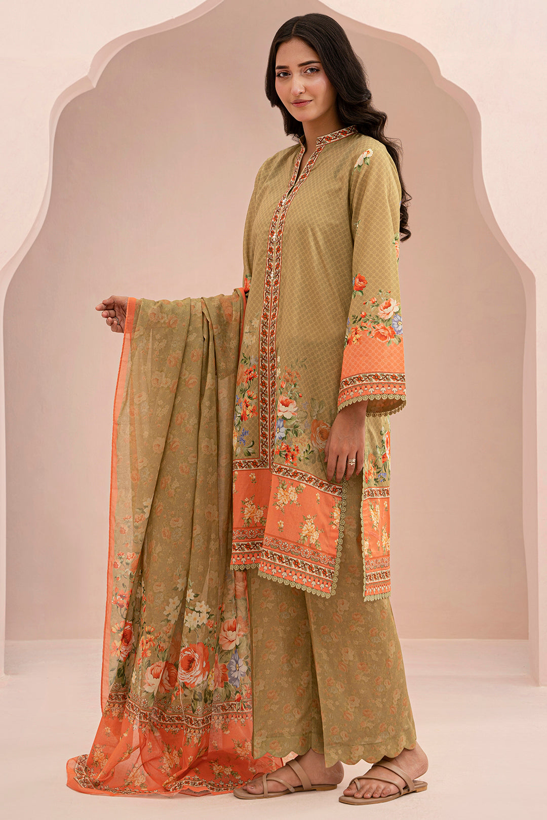 Shirt Shalwar Dupatta - 0670