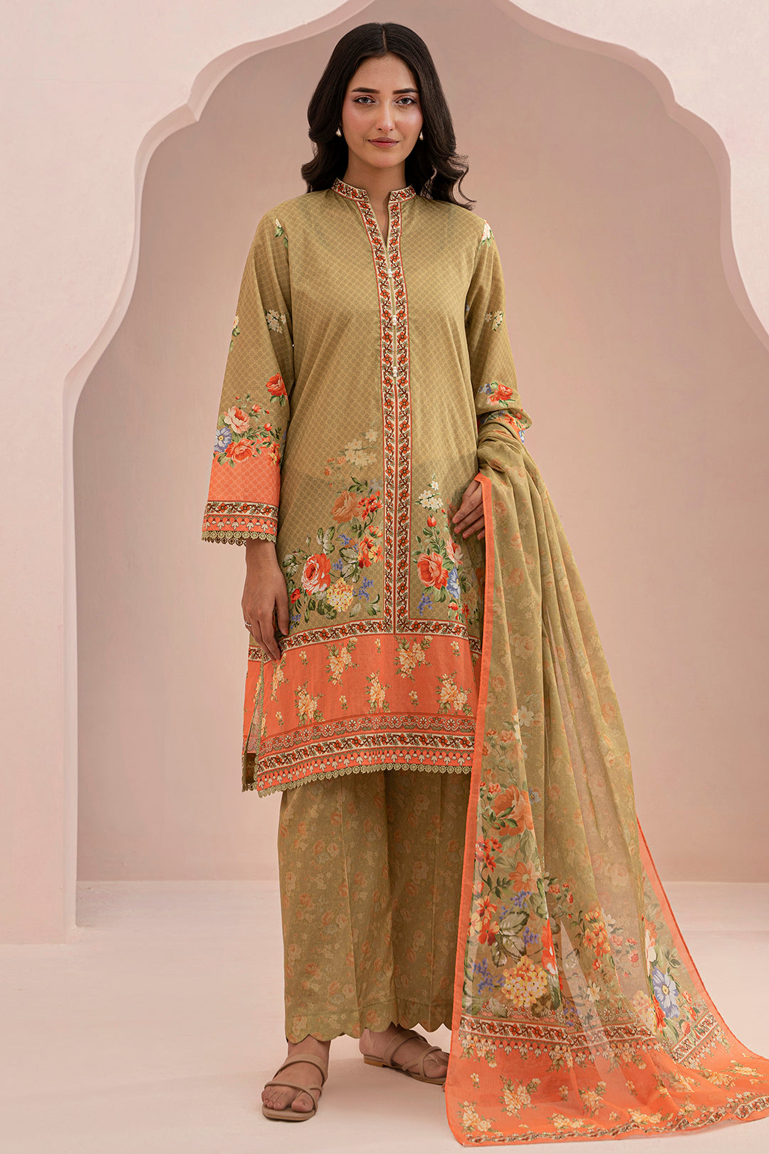 Shirt Shalwar Dupatta - 0670