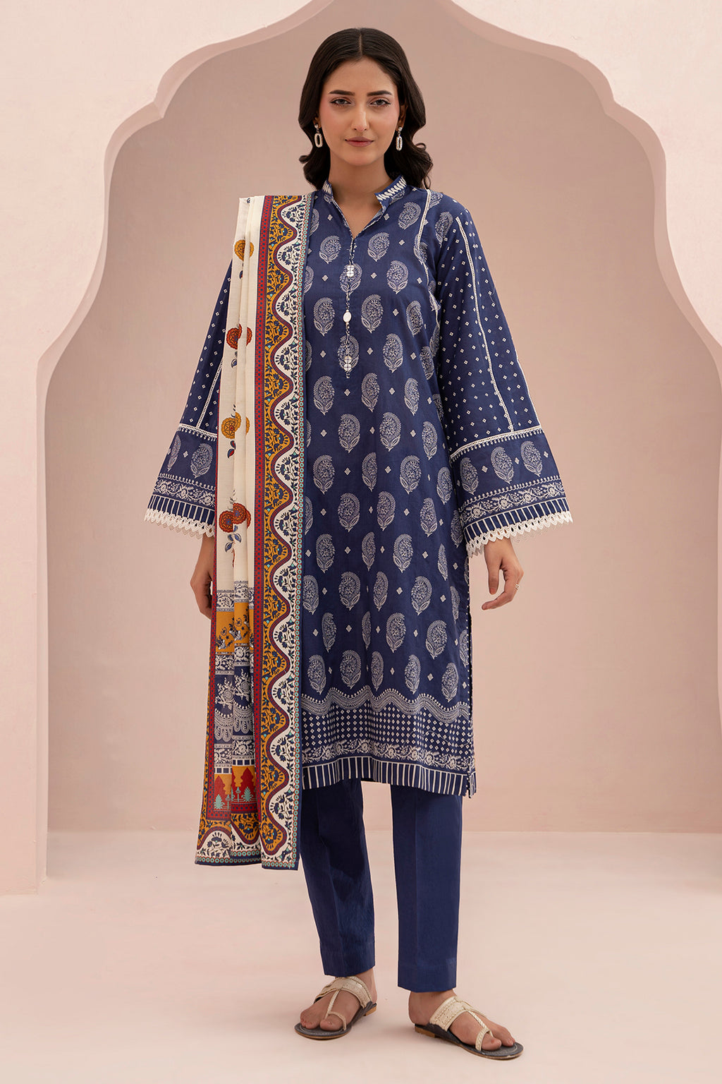 Shirt Shalwar Dupatta - 0671