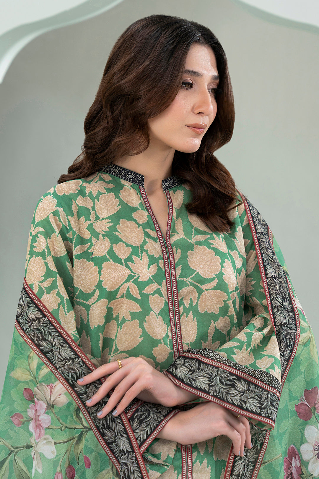 Shirt Shalwar Dupatta - 0672
