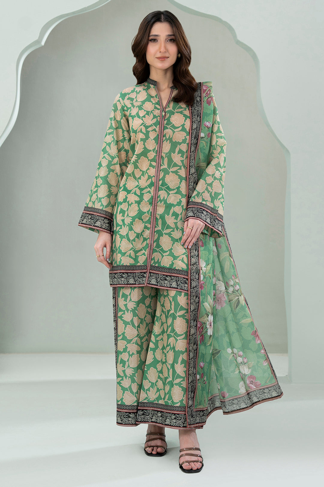 Shirt Shalwar Dupatta - 0672