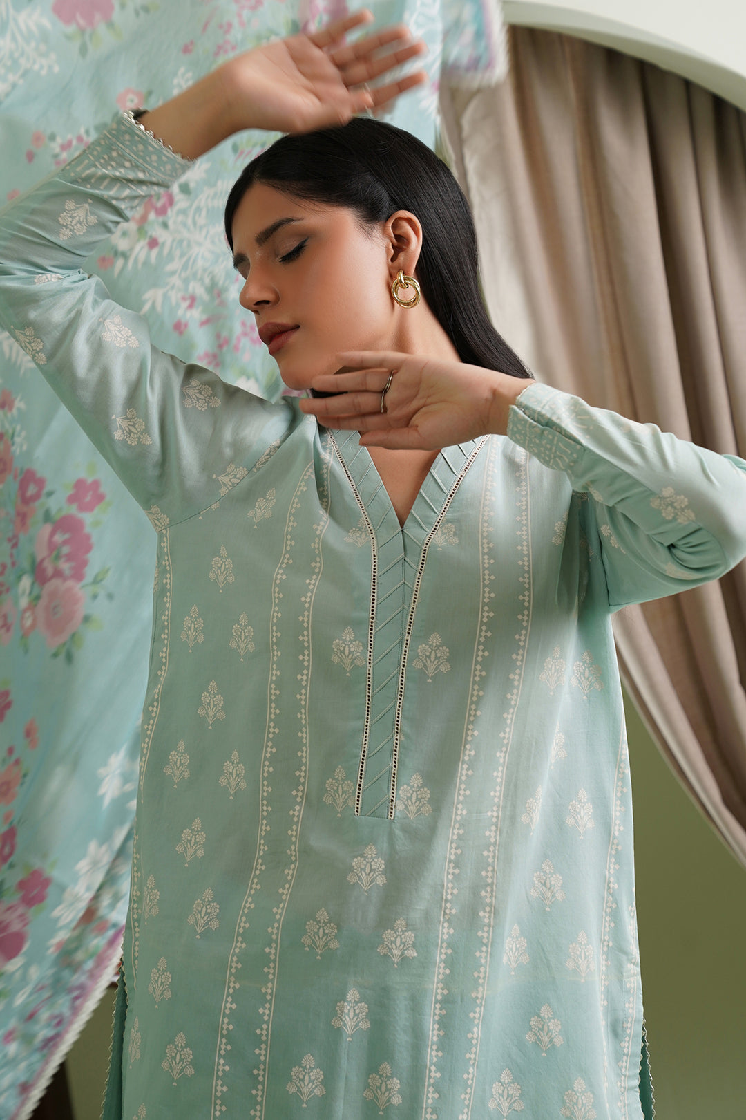 Shirt Shalwar Dupatta - 0673