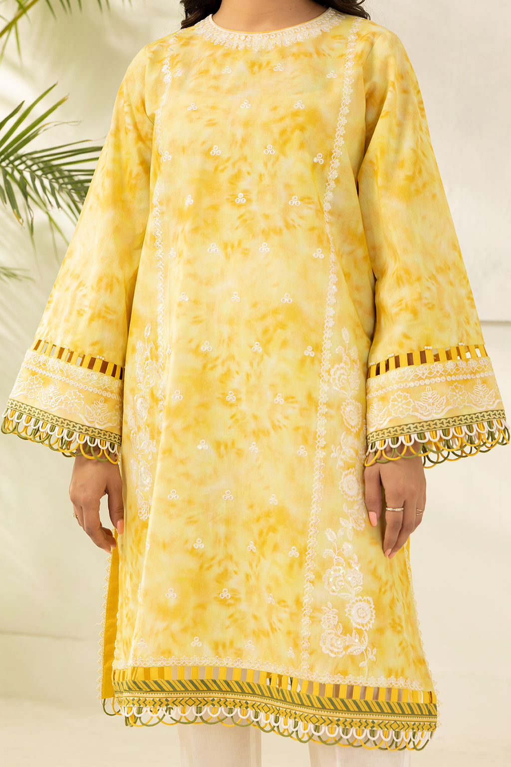 Embroidered Shirt Dupatta - 0408