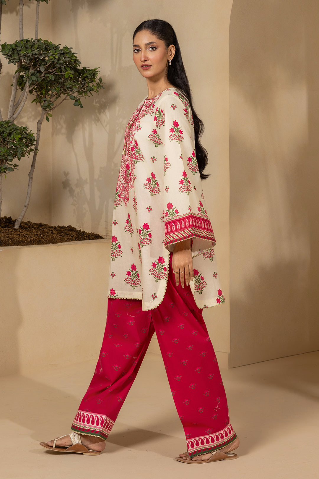 Embroidered Shirt Shalwar - 0409