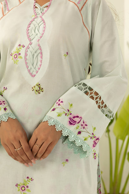 Embroidered Shirt Shalwar - 0410