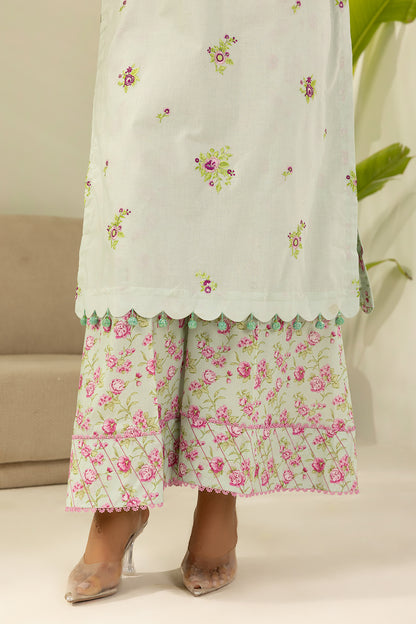 Embroidered Shirt Shalwar - 0410