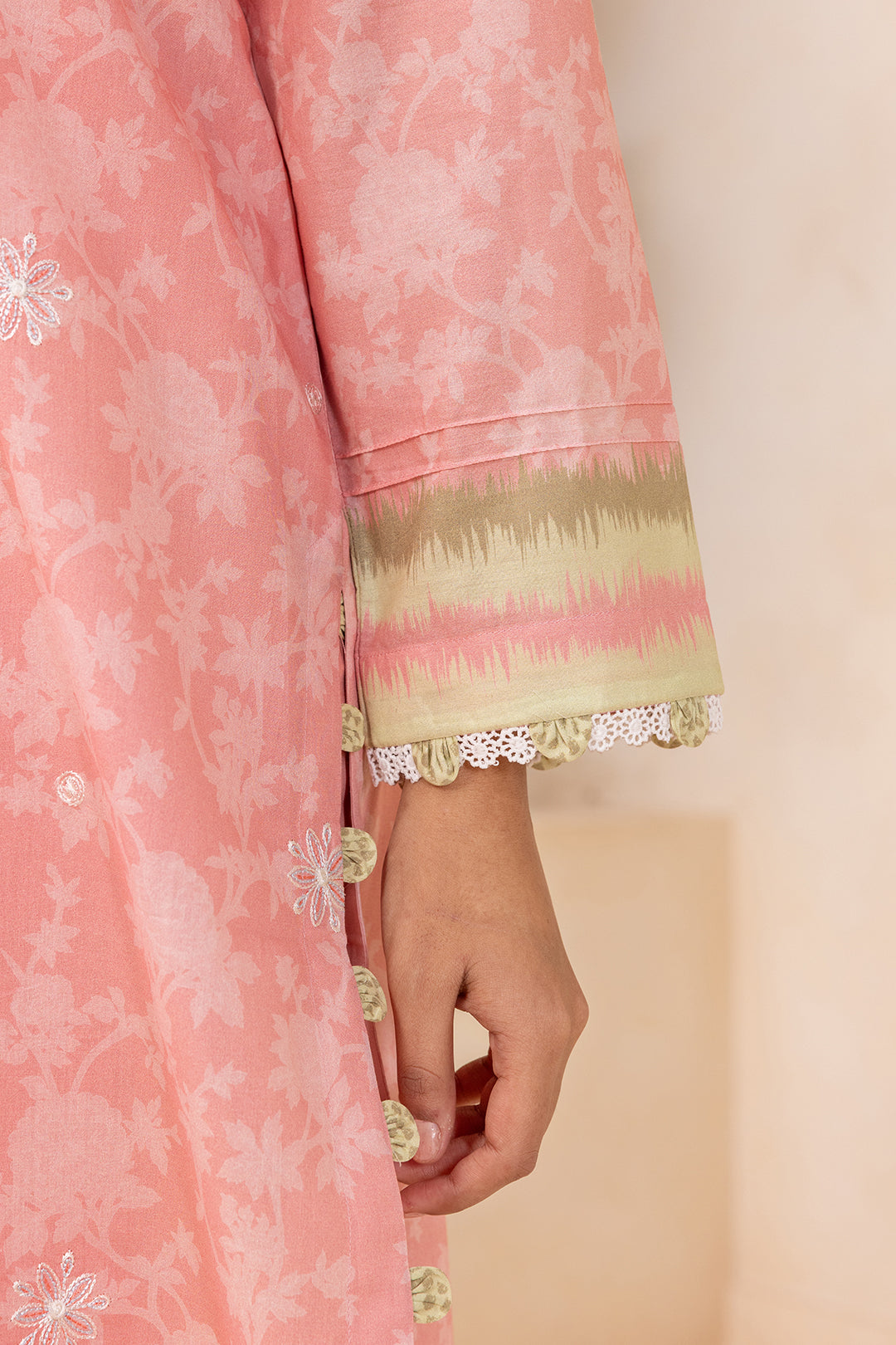Embroidered Shirt Dupatta - 0411