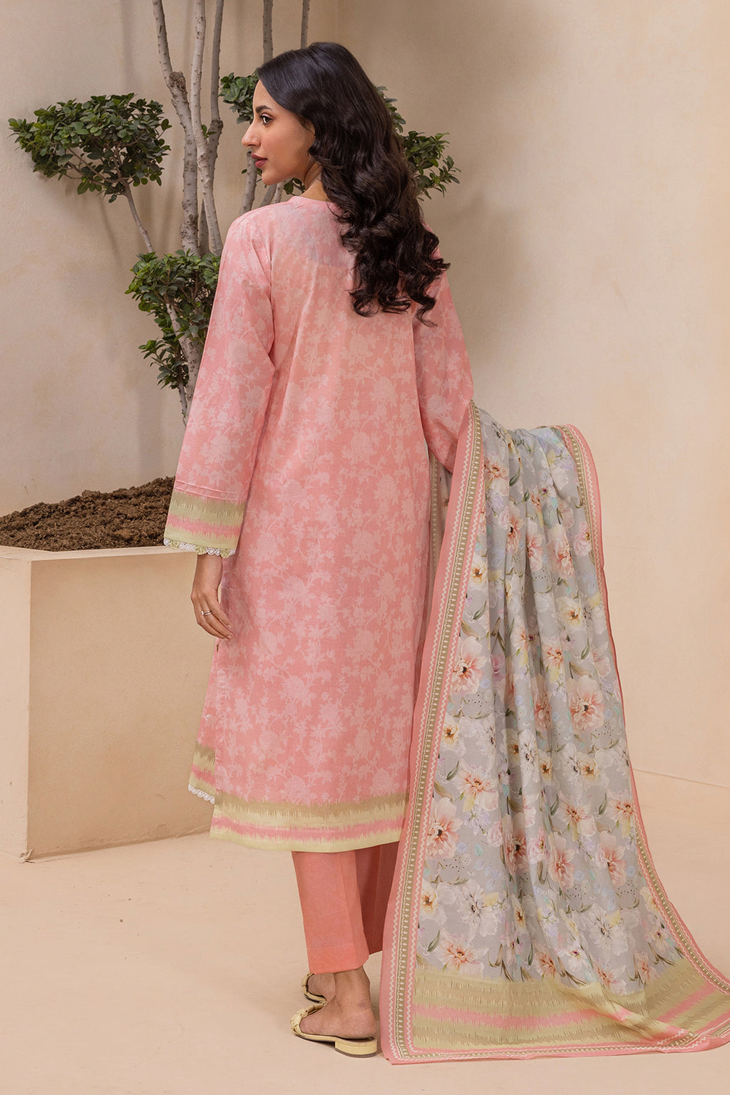 Embroidered Shirt Dupatta - 0411