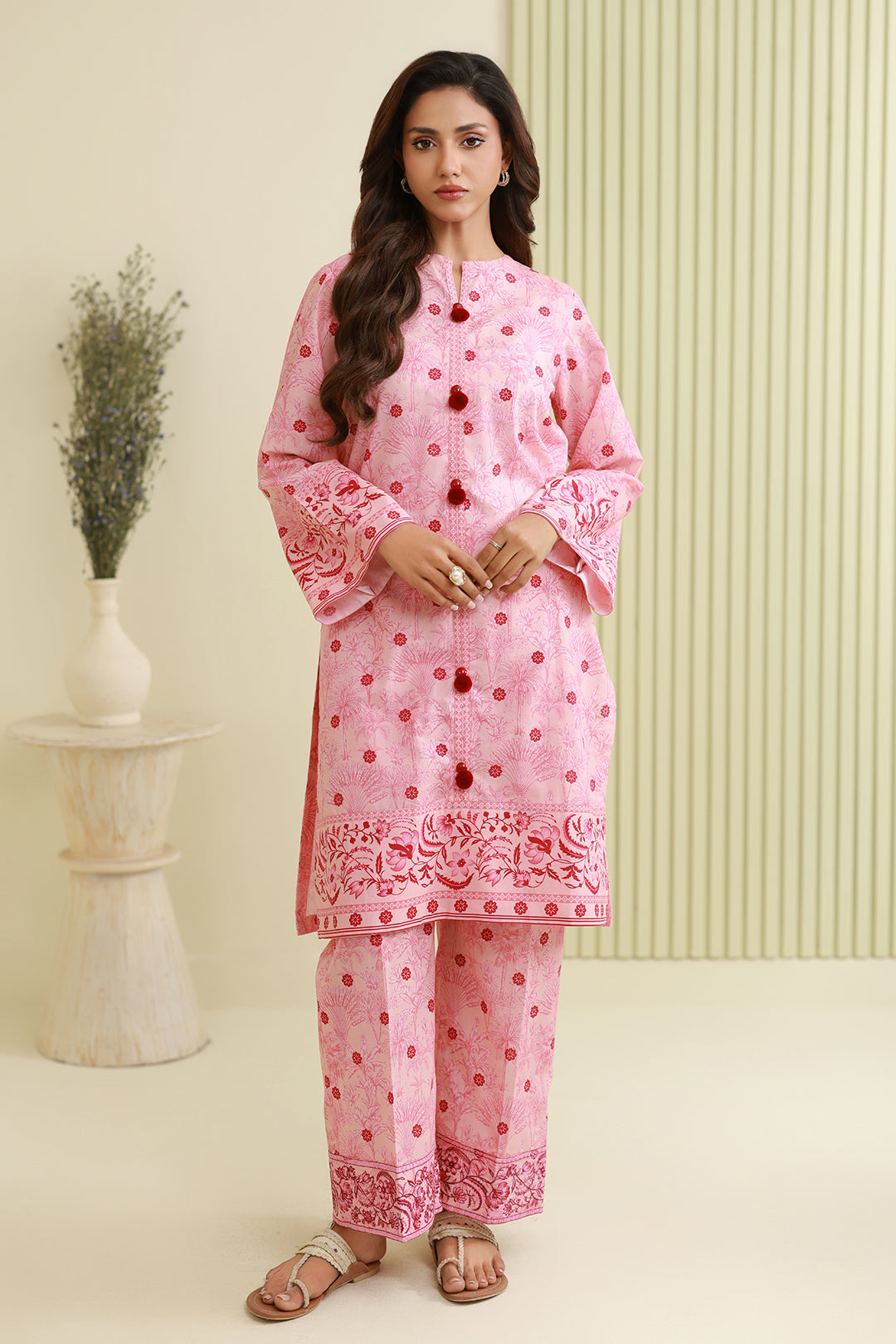 Embroidered Shirt Shalwar - 0412