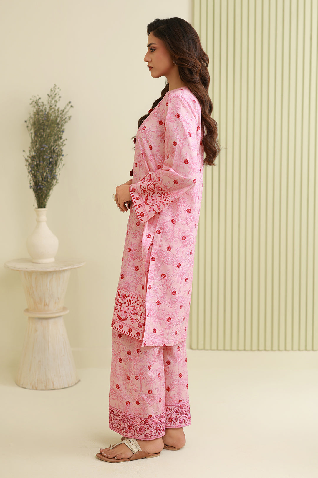 Embroidered Shirt Shalwar - 0412