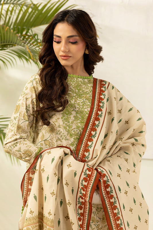 Embroidered Shirt Dupatta - 0467