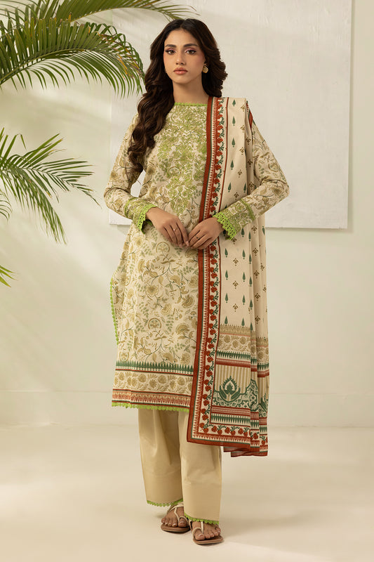 Embroidered Shirt Dupatta - 0467