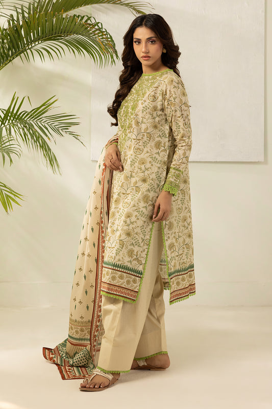 Embroidered Shirt Dupatta - 0467