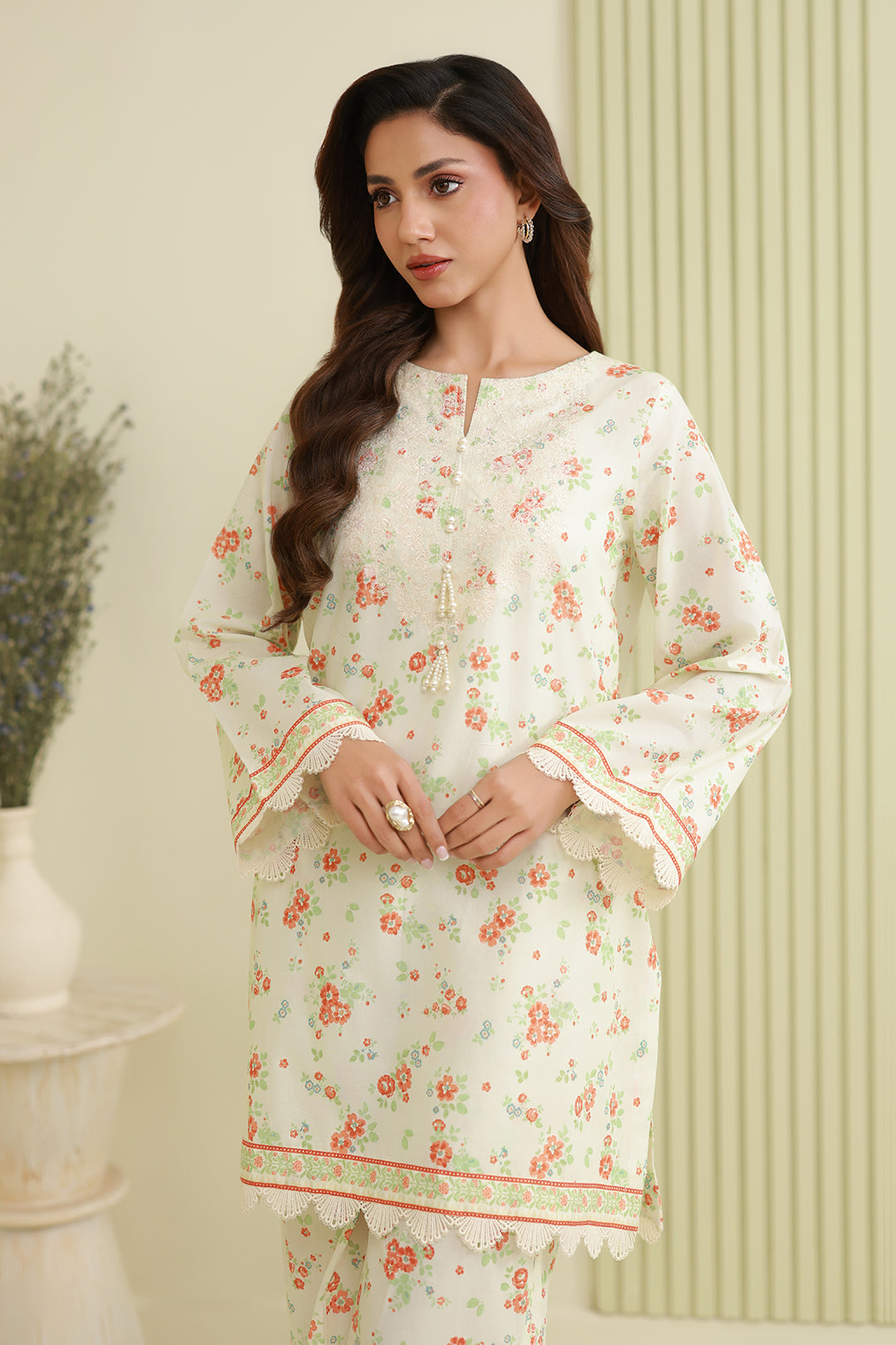 Embroidered Shirt Shalwar - 0470