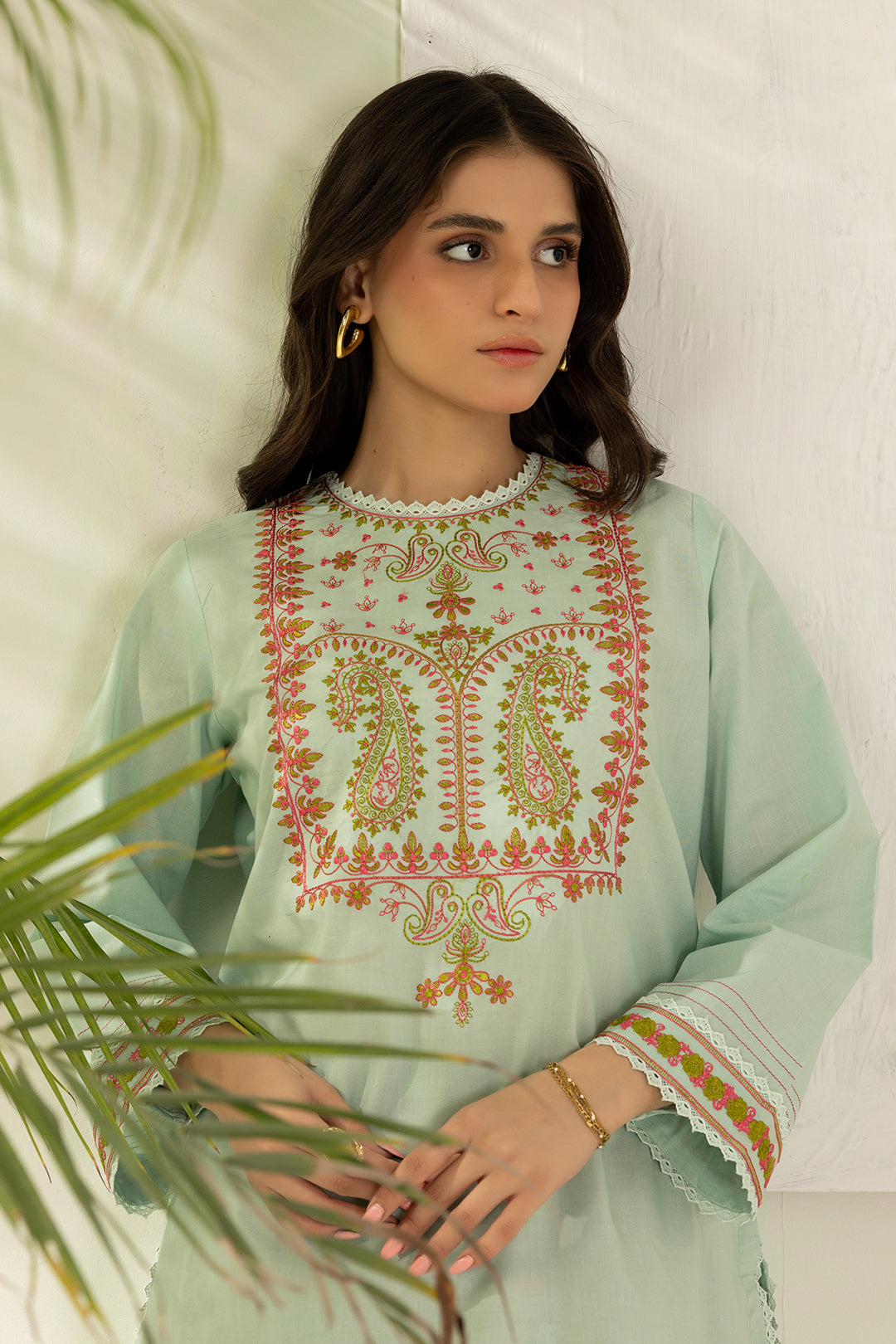 Embroidered Shirt Shalwar - 0471