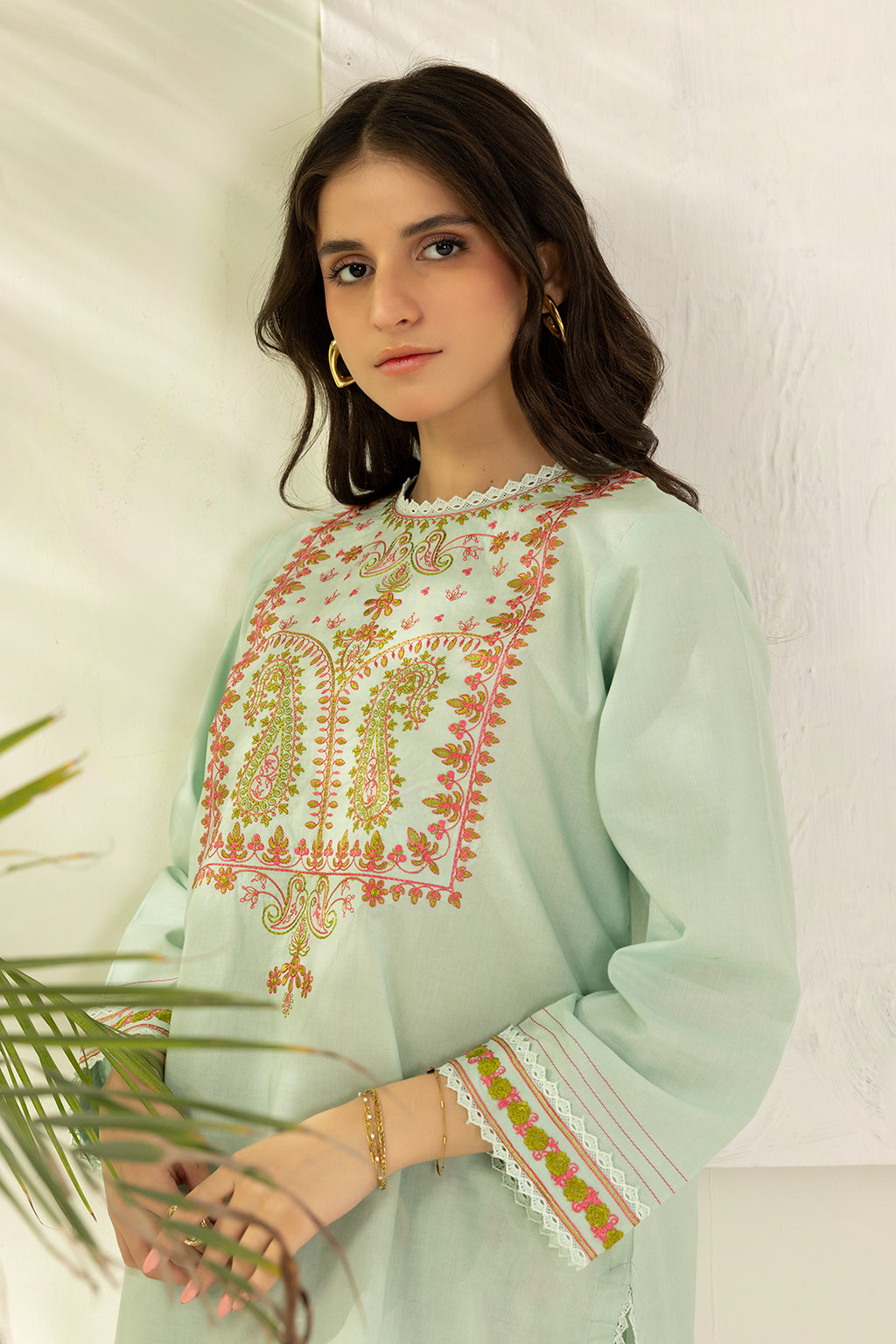Embroidered Shirt Shalwar - 0471