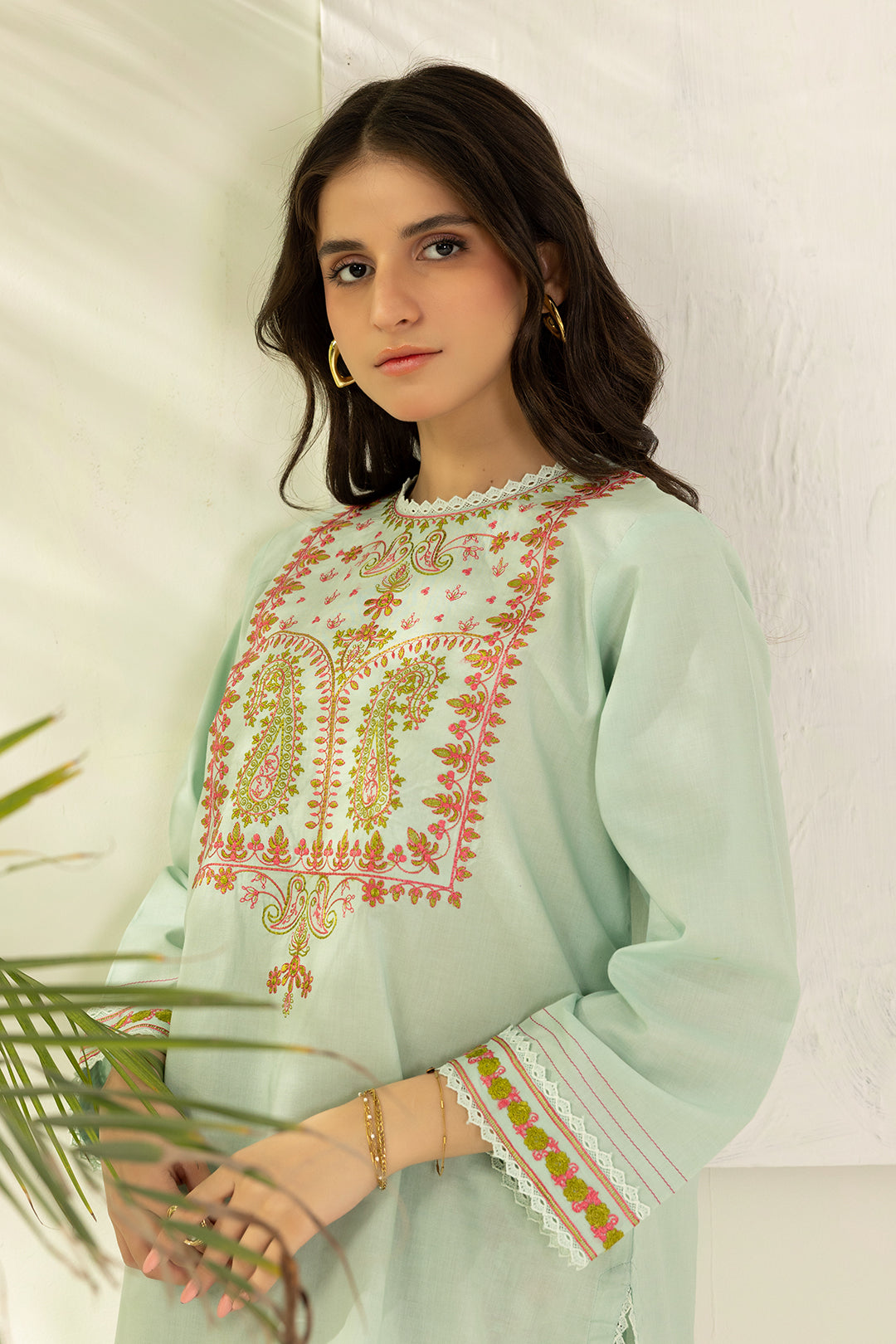 Embroidered Shirt Shalwar - 0471