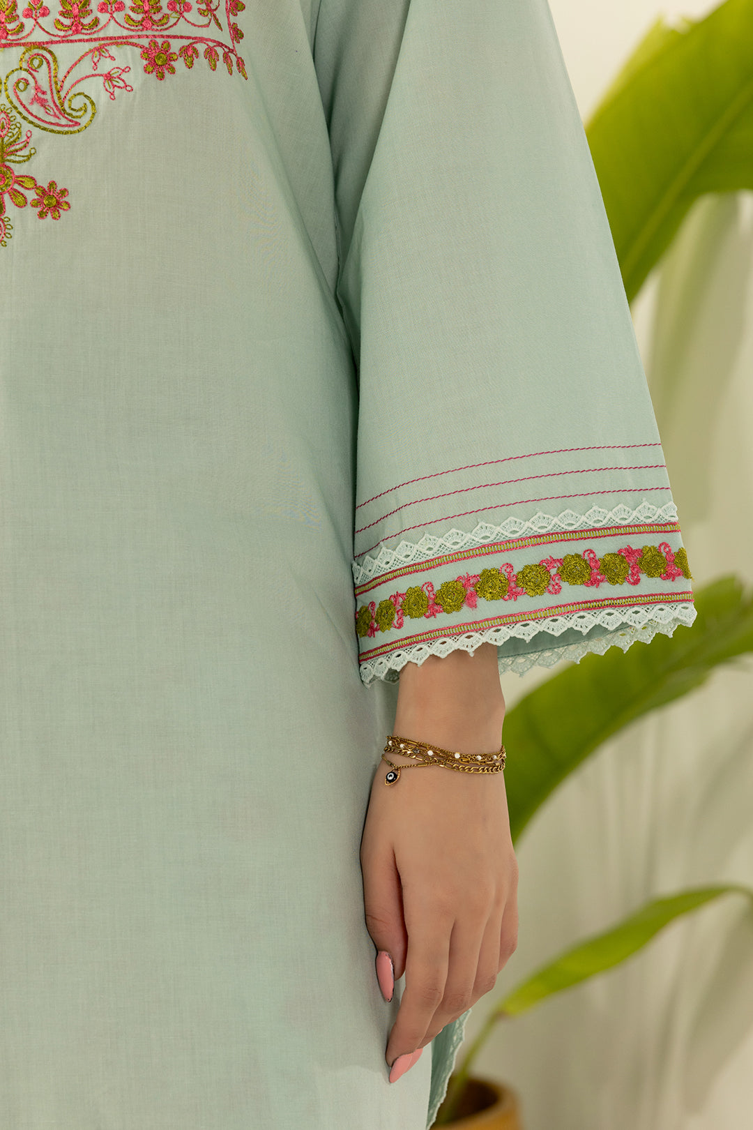 Embroidered Shirt Shalwar - 0471