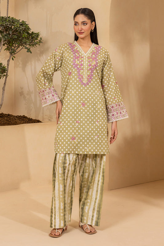 Embroidered Shirt Shalwar - 0472