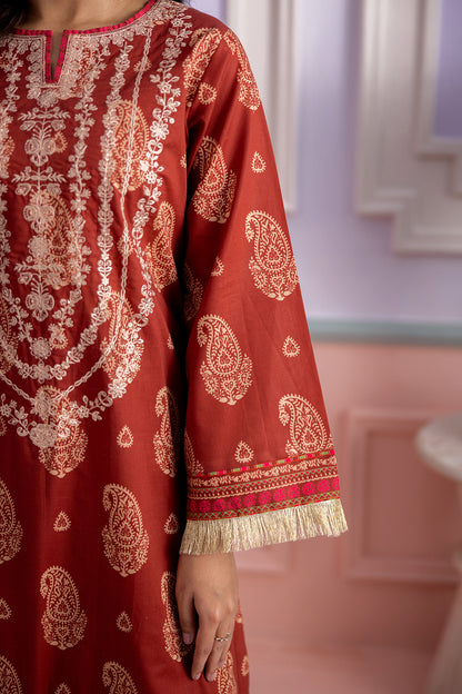 Embroidered Shirt Shalwar - 0529